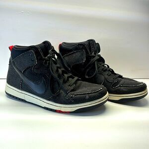 Nike Dunk High CMFT Black 705434-001 Size 8.5